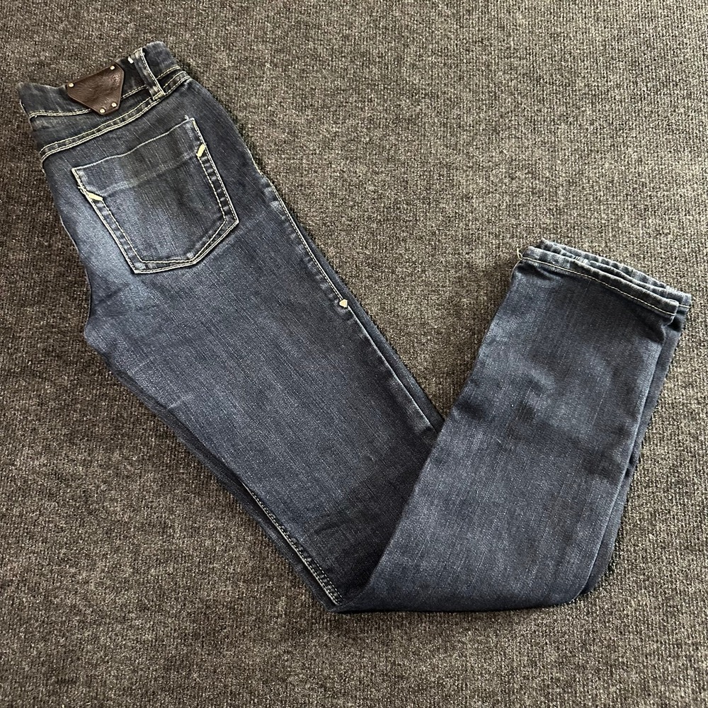 Marc Ecko Cut &‎ Sew Princess Jeans Women's Size 5 Blue Denim Straight Leg
